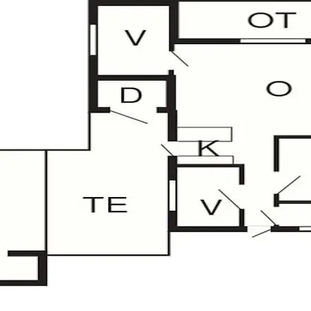 6 Person Holiday Home In Bl Vand *